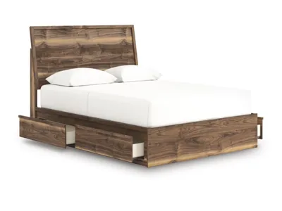 Signature Design by Ashley Chirason Queen Panel Bed with Storage - PCB3367B4