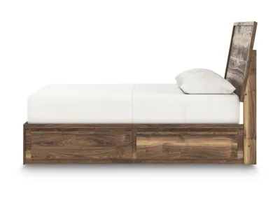 Signature Design by Ashley Chirason Queen Panel Bed with Storage - PCB3367B4