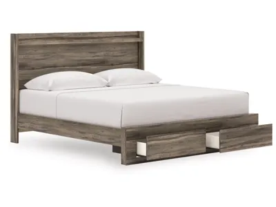 Signature Design by Ashley Elbrim King Panel Storage Bed - PCB2005B7