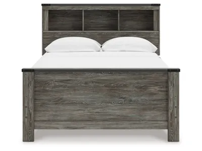 Signature Design by Ashley Frandern Full Bookcase Panel Bed - B4480B3