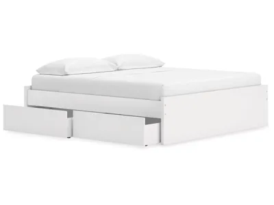 Signature Design by Ashley Onita King Platform Bed with 2 Side Storage - EB9630B18