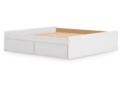 Signature Design by Ashley Onita King Platform Bed with 2 Side Storage - EB9630B18