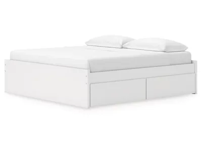 Signature Design by Ashley Onita King Platform Bed with 2 Side Storage - EB9630B18