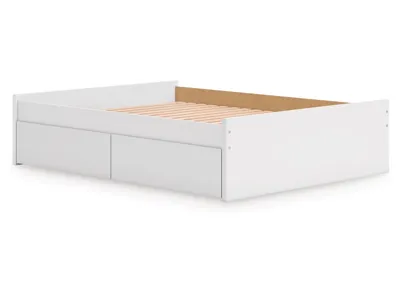 Signature Design by Ashley Onita Queen Platform Bed with 1 Side Storage - EB9630B22