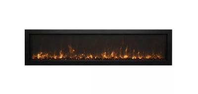 60" Amantii Symmetry Xtra Slim Electric Fireplace - WM-60-XS