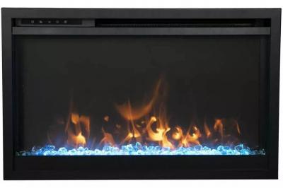 33" Amantii TRD Xtra Slim Smart Electric Fireplace - TRD-33-XS