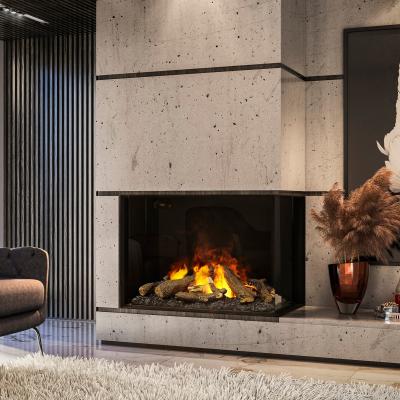 37" Dimplex e-Matrix 32" x 26" Two-Sided Right-Facing Electric Firebox - FEF3226L2R