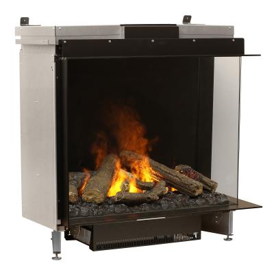 37" Dimplex e-Matrix 32" x 26" Two-Sided Right-Facing Electric Firebox - FEF3226L2R