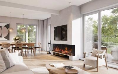 55" Amantii TruView Bespoke Electric Fireplace - TRV-55-BESPOKE