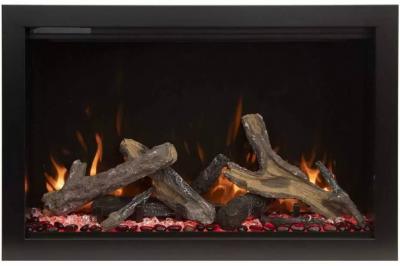 44" Amantii TRD Lumina Electric Fireplace - TRD-44-Lumina