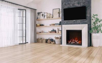 48" Amantii TRD Lumina Electric Fireplace - TRD-48-Lumina