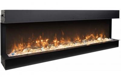 40" Amantii True View Slim Lumina Electric Fireplace - 40-TRV-SLIM-LUMINA