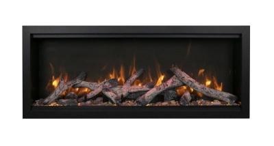 74" Amantii Symmetry Bespoke Xtra Tall Electric Fireplace - SYM-74-XT-BESPOKE