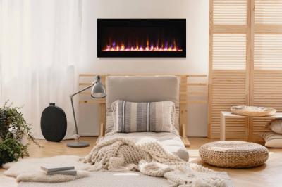 60" Amantii Evolution Linear Electric Fireplace by Fire & Ice - EVO6020
