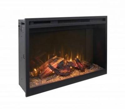 36" Amantii Built-in RusticStone Electric Fireplace - RS36