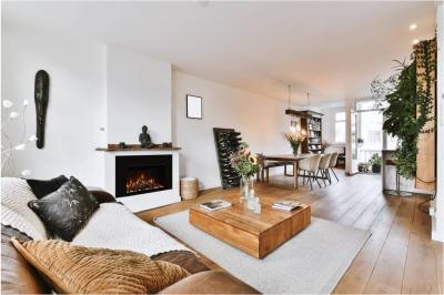 42" Amantii Built-in RusticStone Electric Fireplace - RS42