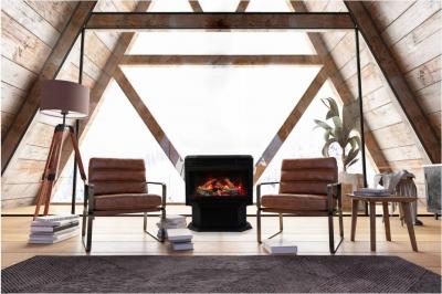 26" Amantii Freestanding Electric Fireplace - FS-26-922-LUMINA