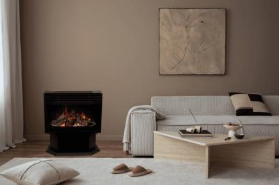 26" Amantii Freestanding Electric Fireplace - FS-26-922-LUMINA