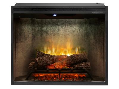 30" Revillusion Built-In Firebox with Front Glass and Plug Kit - RBF30WC-FG