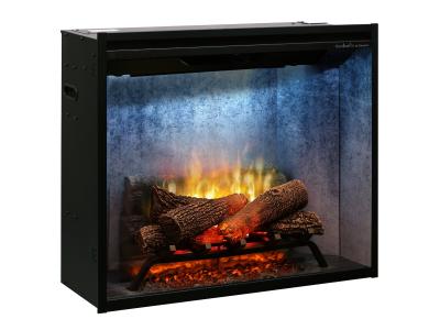30" Revillusion Built-In Firebox with Front Glass and Plug Kit - RBF30WC-FG