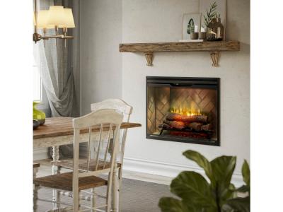 36" Dimplex Revillusion Built-In Firebox with Front Glass and Plug Kit - RBF36-FG