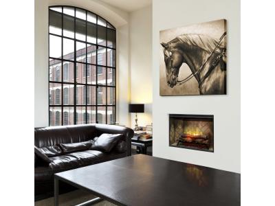 36" Dimplex Revillusion Built-In Firebox with Front Glass and Plug Kit - RBF36-FG