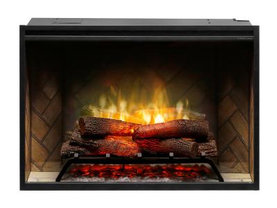 36" Dimplex Revillusion Built-In Firebox with Front Glass and Plug Kit - RBF36-FG