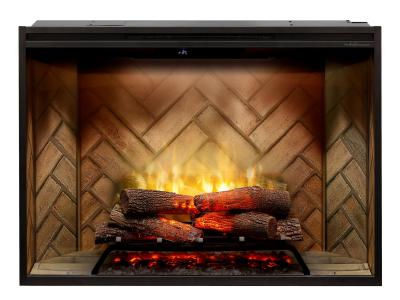 42" Dimplex Revillusion Built-In Firebox with Front Glass and Plug Kit - RBF42-FG