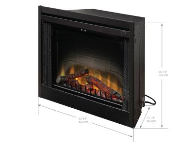 33" Dimplex BF Deluxe Built-in Electric Firebox - BF33DXP