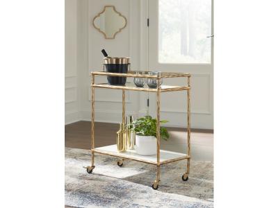 Signature Design by Ashley Plattfield Bar Cart - A4000625