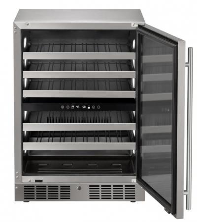 24" Marvel 5.1 Cu. Ft. Dual-Zone Wine Refrigerator - MRWD224-SG31A