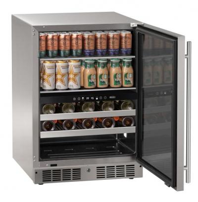 24" Marvel 4.8 Cu. Ft. Dual-Zone Beverage Center - MRBD224-SG31A