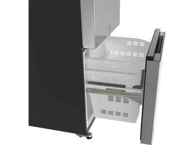 Aviva 18 Cu. Ft. Counter-Depth French Door Refrigerator in Stainless Steel - ARBM180FSE