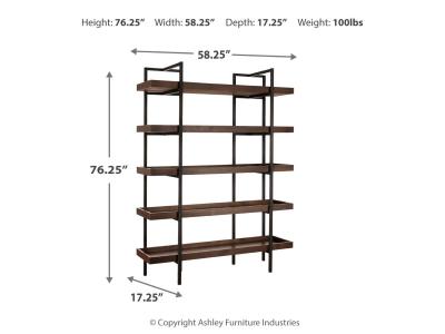 Signature Design by Ashley Starmore 76" Bookcase - H633-70