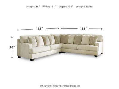 Signature Design by Ashley Rawcliffe 3-Piece Sectional - 19604S1