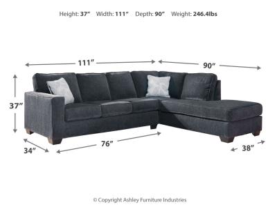 Signature Design by Ashley Altari 2-Piece Sectional with Chaise - 87213S2