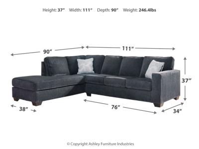 Signature Design by Ashley Altari 2-Piece Sectional with Chaise - 87213S1