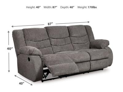 Signature Design by Ashley Tulen Reclining Sofa - 9860688C