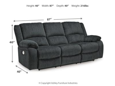 Signature Design by Ashley Draycoll Power Reclining Sofa - 7650487C