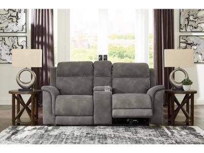 Signature Design by Ashley Next-Gen DuraPella Power Reclining Loveseat with Console - 5930118C