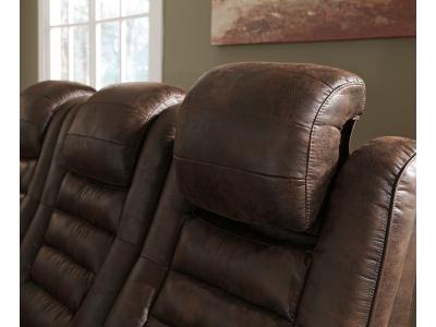 Signature Design by Ashley Game Zone Power Reclining Loveseat with Console - 3850118C