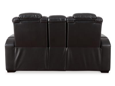 Signature Design by Ashley Party Time Power Reclining Loveseat with Console - 3700318C