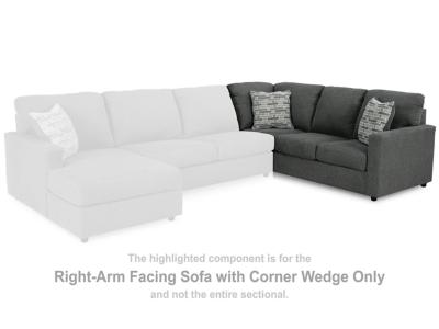 Signature Design by Ashley Edenfield Right-Arm Facing Sofa with Corner Wedge - 2900349