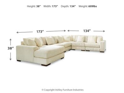 Signature Design by Ashley Lindyn 6-Piece Sectional with Chaise - 21104S11