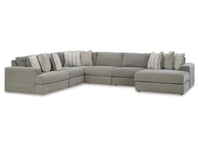 Signature Design by Ashley Avaliyah 6-Piece Sectional with Chaise - 58103S12