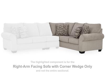 Signature Design by Ashley Claireah Right-Arm Facing Sofa with Corner Wedge - 9060349