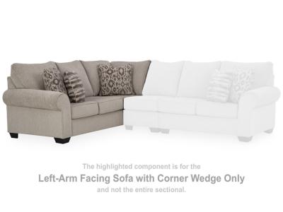 Signature Design by Ashley Claireah Left-Arm Facing Sofa with Corner Wedge - 9060348