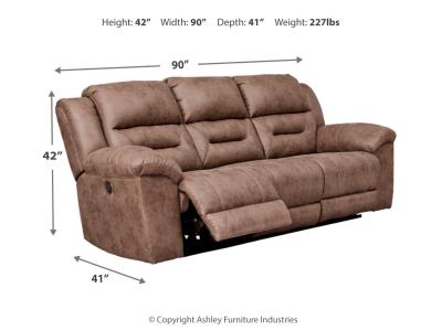 Signature Design by Ashley Stoneland Power Reclining Sofa - 3990587C