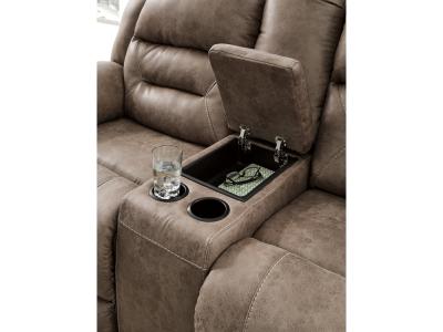 Signature Design by Ashley Stoneland Reclining Loveseat with Console - 3990594C