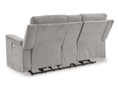 Signature Design by Ashley Barnsana Power Reclining Loveseat with Console - 3320196C
